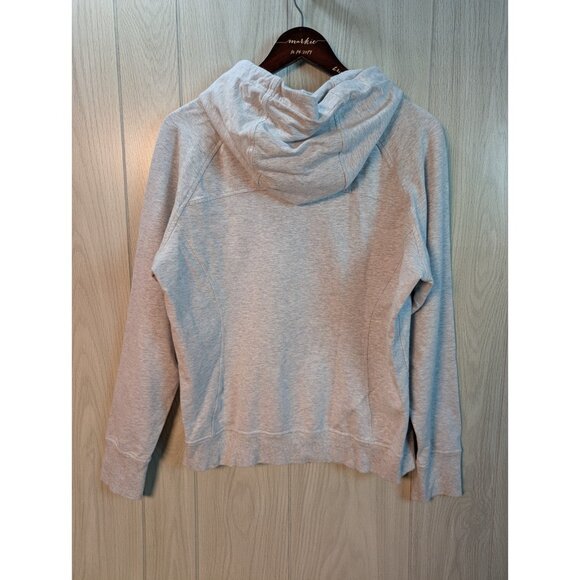 Lululemon Scuba Pullover Hoodie Sweatshirt Comfy Gray Size 8 Athleisure Yoga - Picture 3 of 6